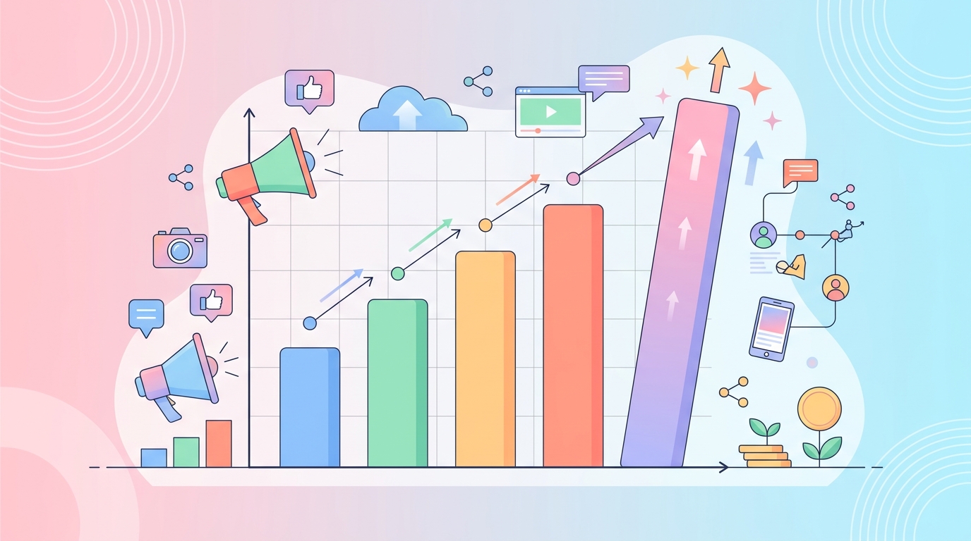 UGC 콘텐츠 마케팅 시장 규모 성장 추이 그래프 2026년 전망