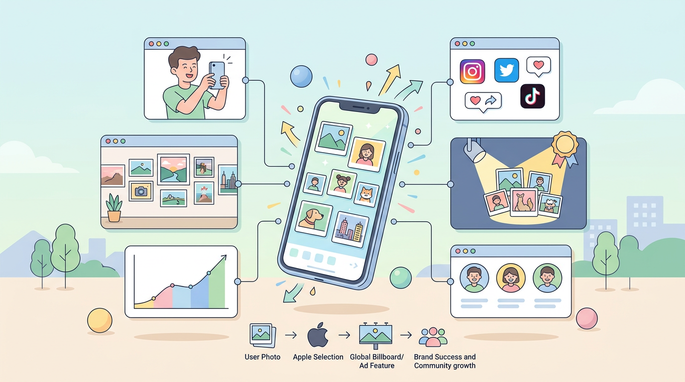 UGC 콘텐츠 마케팅 성공 사례 애플 ShotOniPhone 캠페인 분석