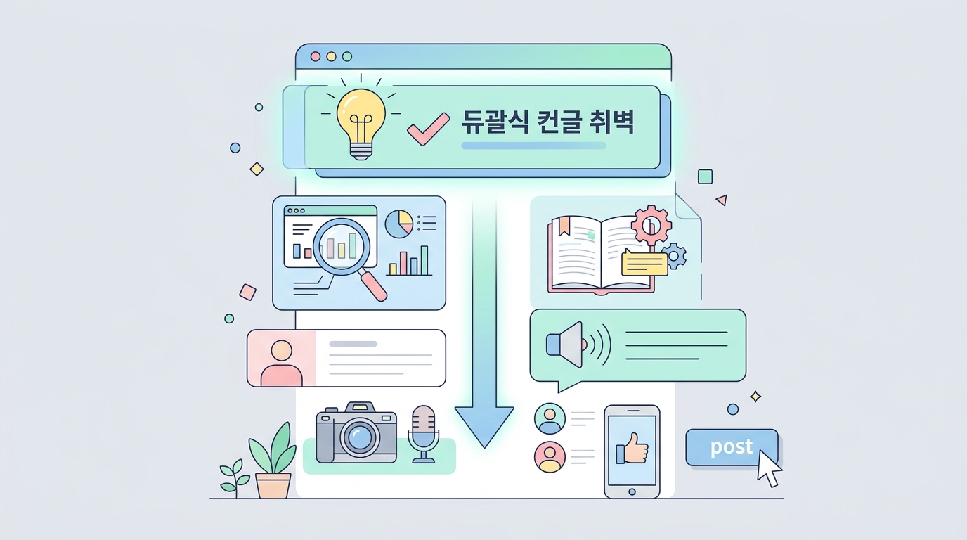 네이버 블로그 상위노출을 위한 두괄식 글쓰기 구조 예시