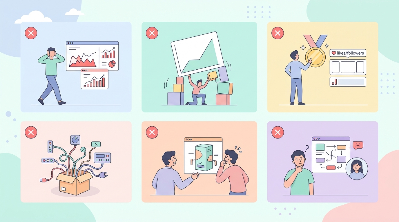 스타트업 그로스 해킹 Not To Do List 체크리스트