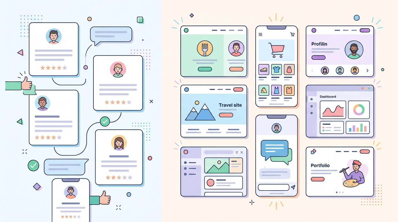 클로드 코드 부트캠프 수강생 후기와 실제 배포된 서비스 스크린샷 모음